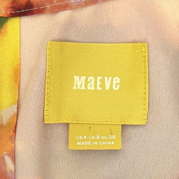 Maeve Floral Mini Dress - Multicolor - Picture 15 of 16